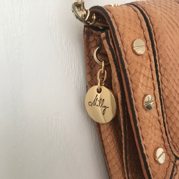 MILLY camel coloured handbag - Picture 3 of 5